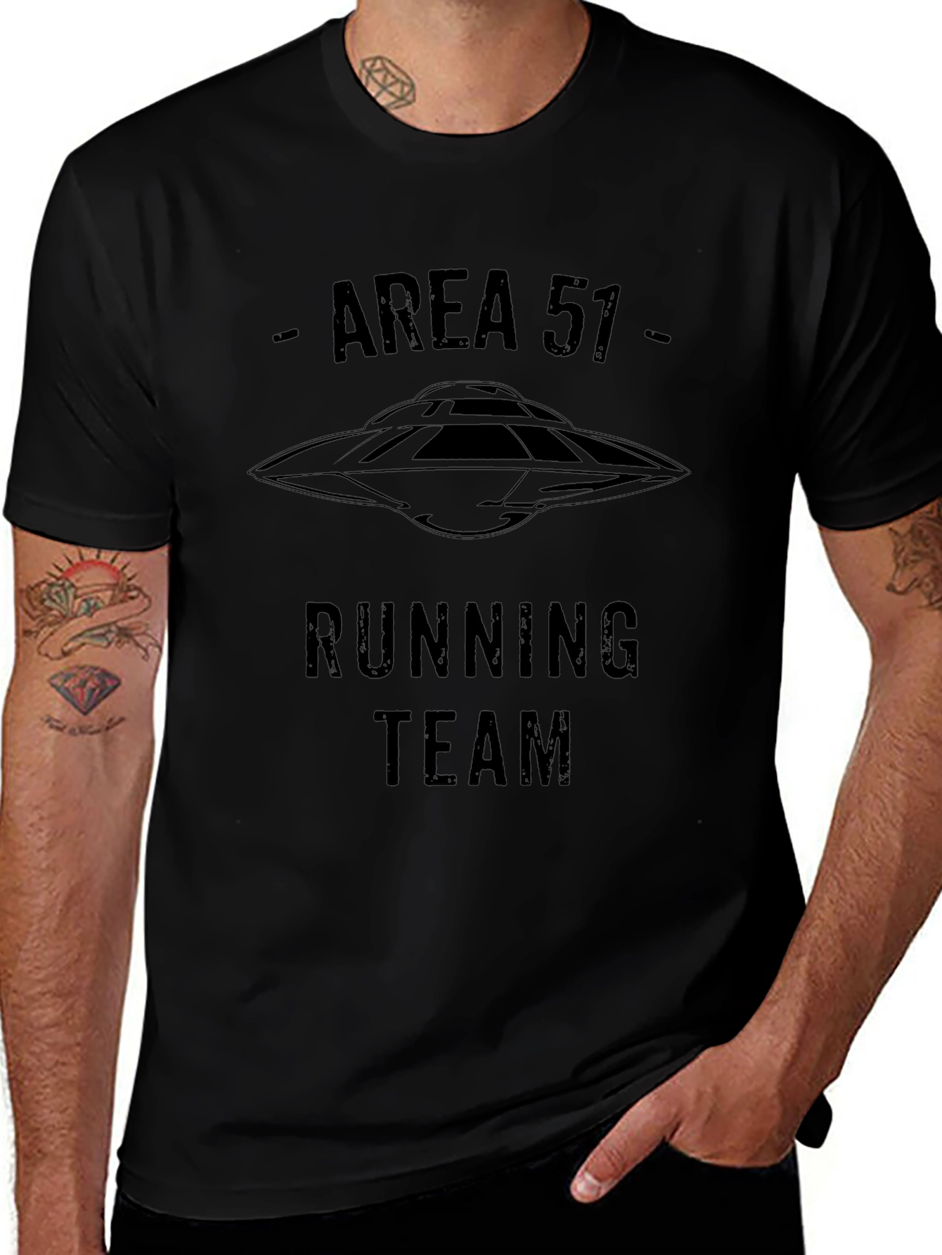 Area 51 Running Team Graphic T-Shirt
