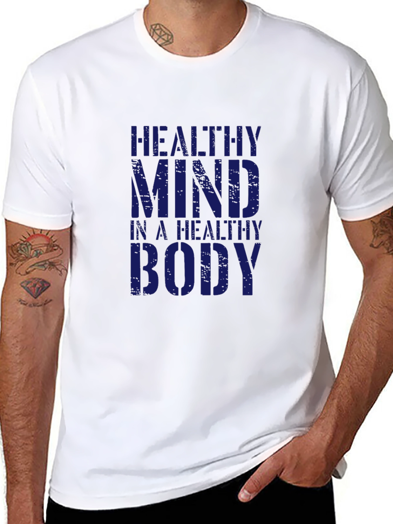 Healthy Mind Healthy Body Graphic Tee