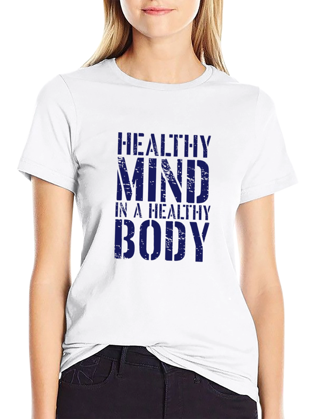 Healthy Mind Healthy Body Graphic Tee