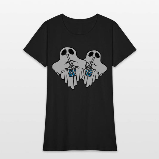 2 bubble tea ghosts