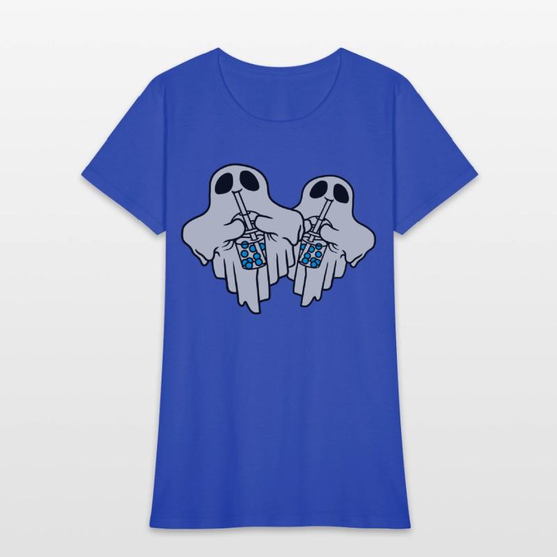 2 bubble tea ghosts
