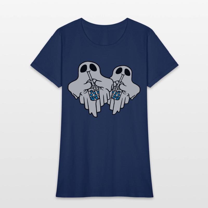 2 bubble tea ghosts