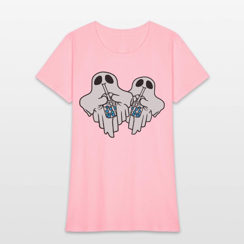 2 bubble tea ghosts