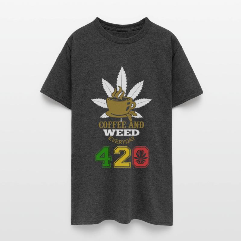 2024 420 Coffee & Smoke Weed Marijuana Design