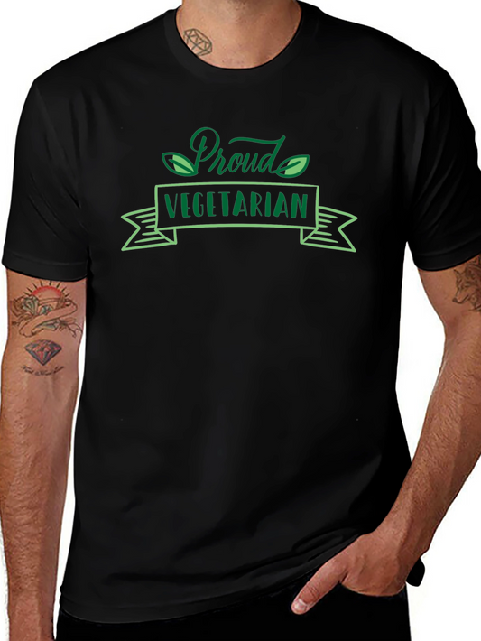 Proud Vegetarian Graphic T-Shirt