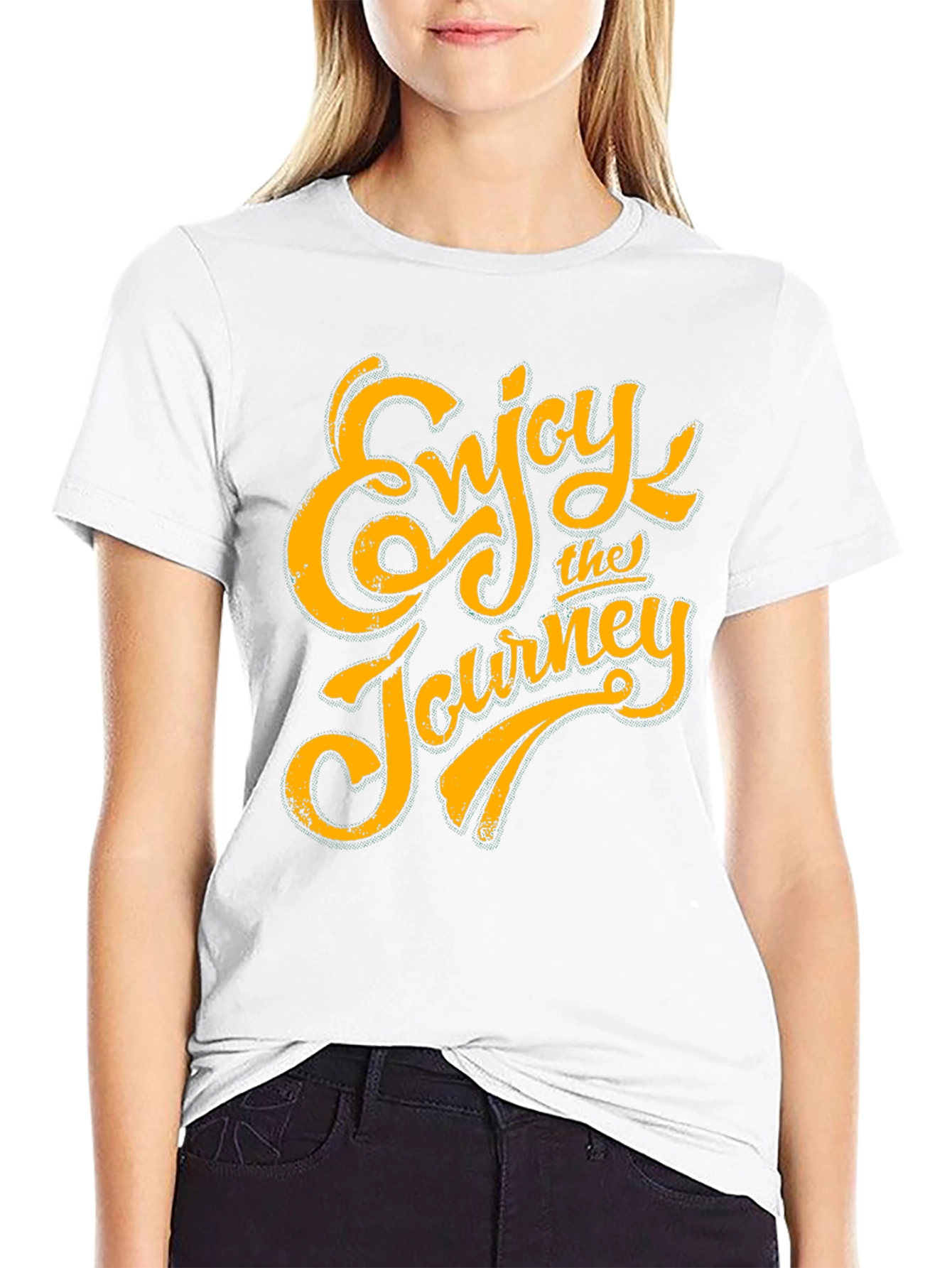 Enjoy the Journey Graphic Tee - Black