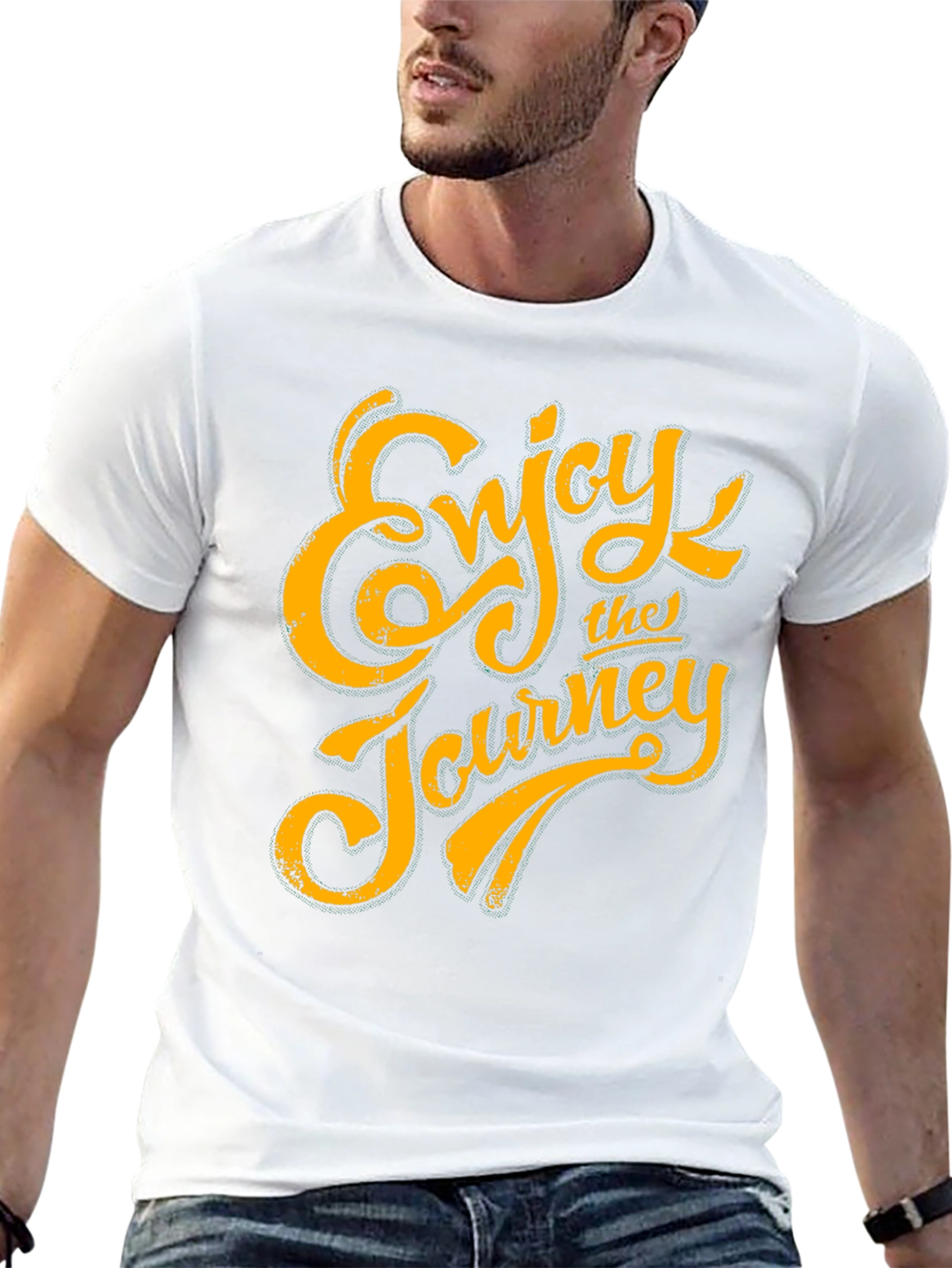 Enjoy the Journey Graphic Tee - Black