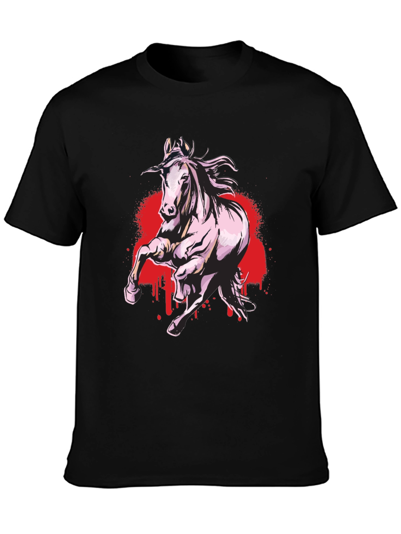 Black Horse Graphic Tee