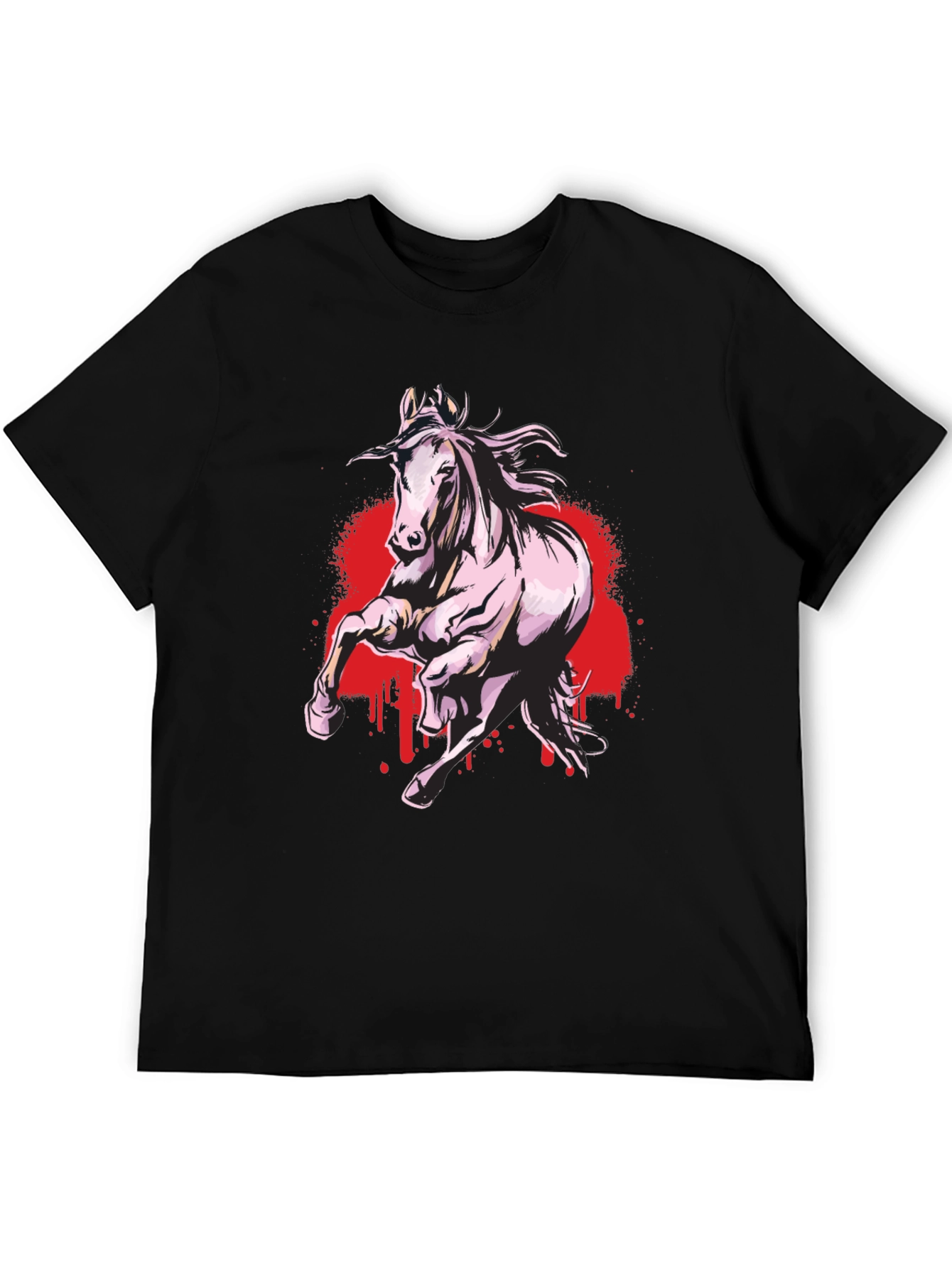 Black Horse Graphic Tee