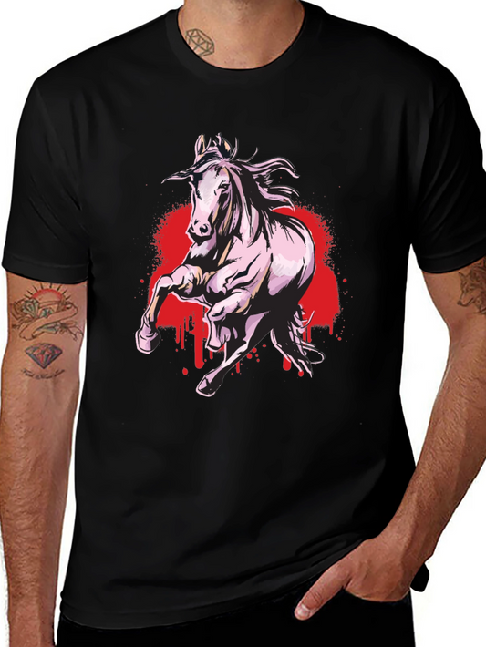 Black Horse Graphic Tee
