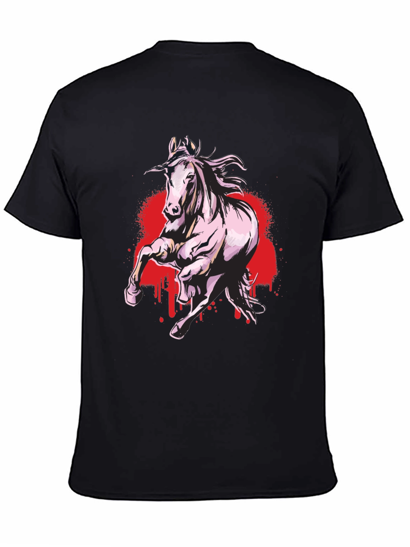Black Horse Graphic Tee