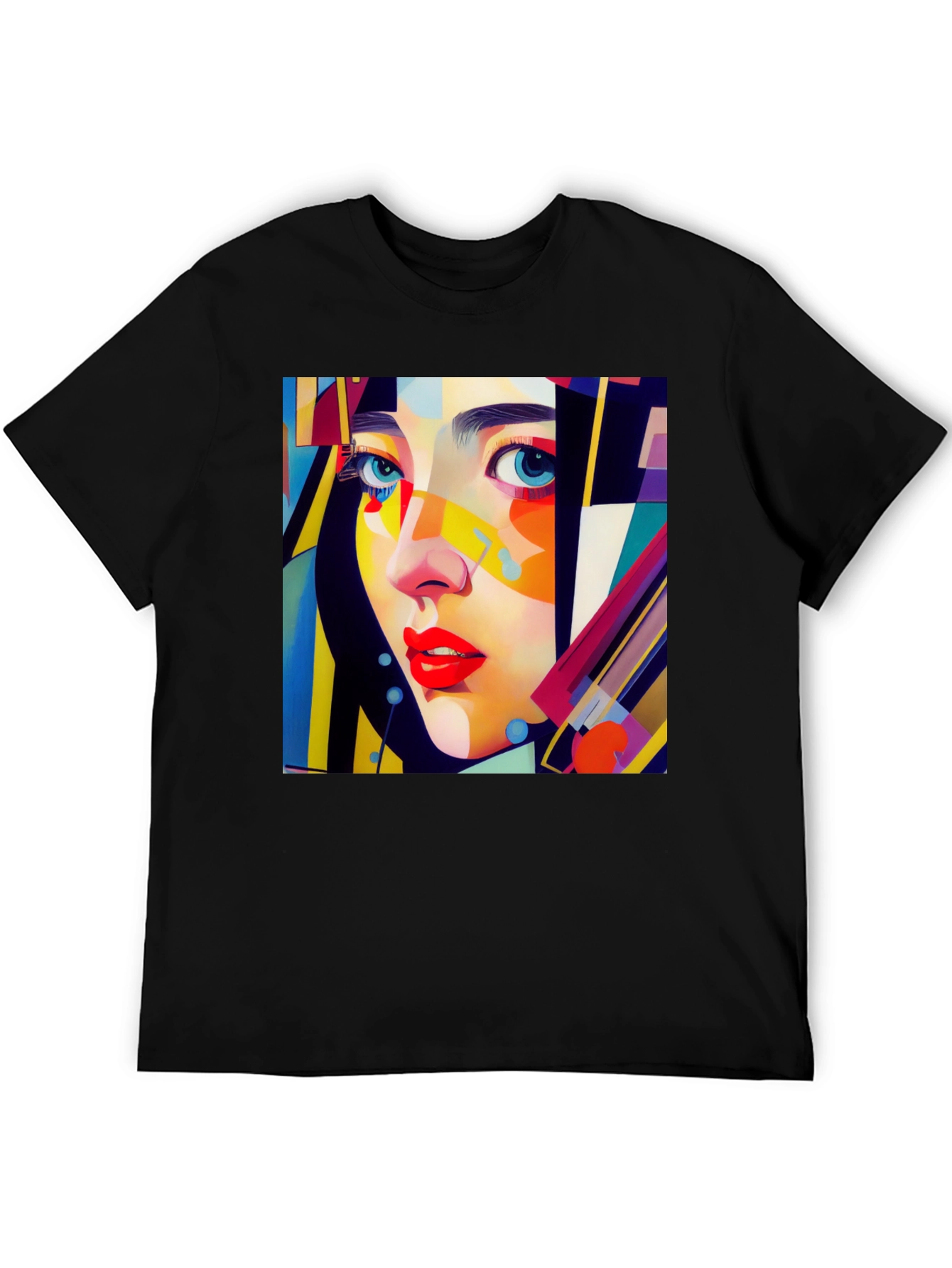 Abstract Woman Art Graphic Tee - Stylish Unisex T-Shirt