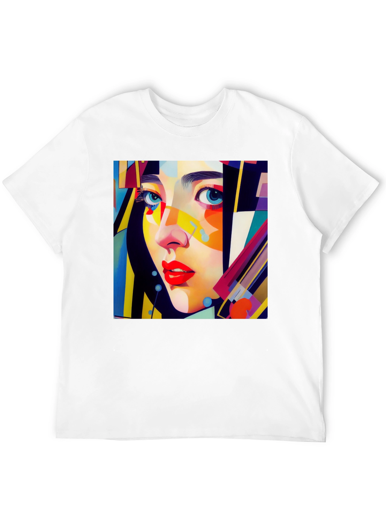 Abstract Woman Art Graphic Tee - Stylish Unisex T-Shirt
