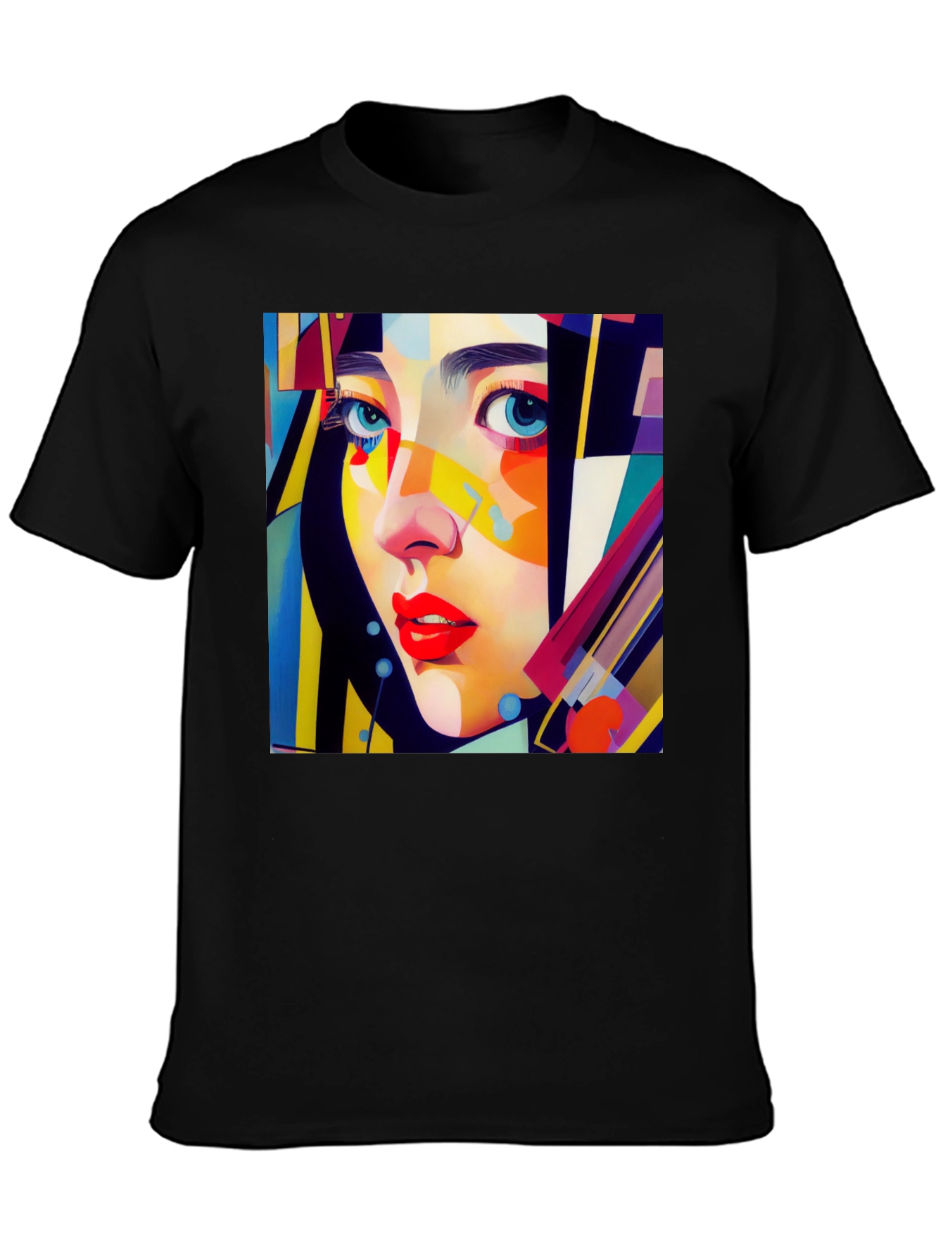 Abstract Woman Art Graphic Tee - Stylish Unisex T-Shirt