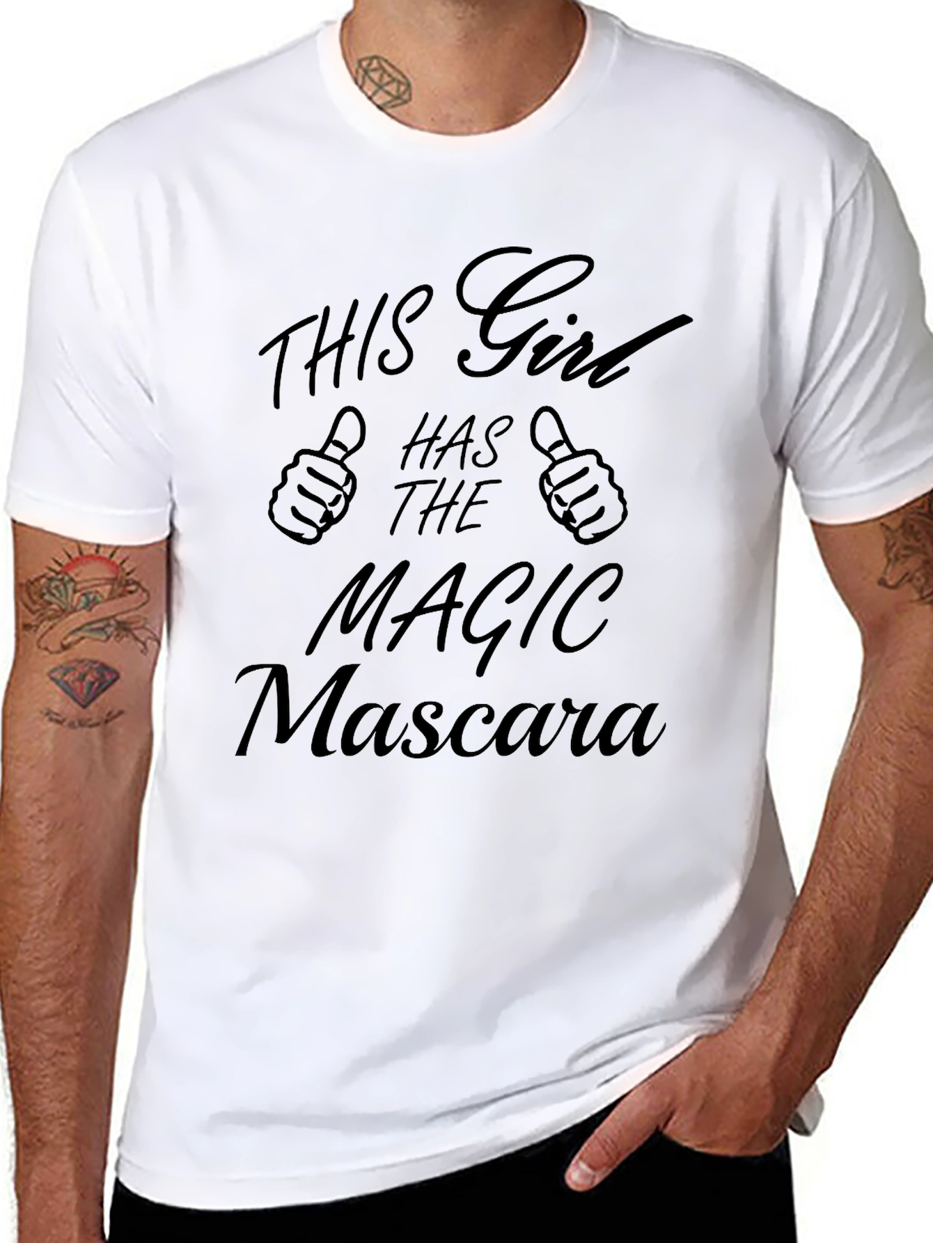 Magic Mascara Funny Graphic Tee