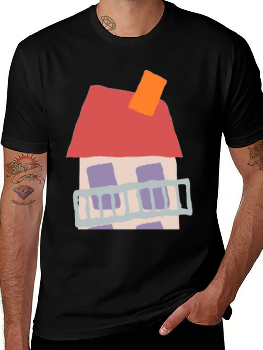House Graphic T-Shirt - Unique Design