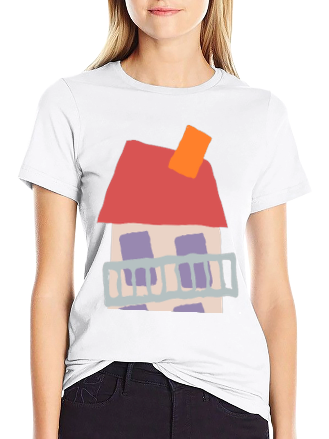 House Graphic T-Shirt - Unique Design
