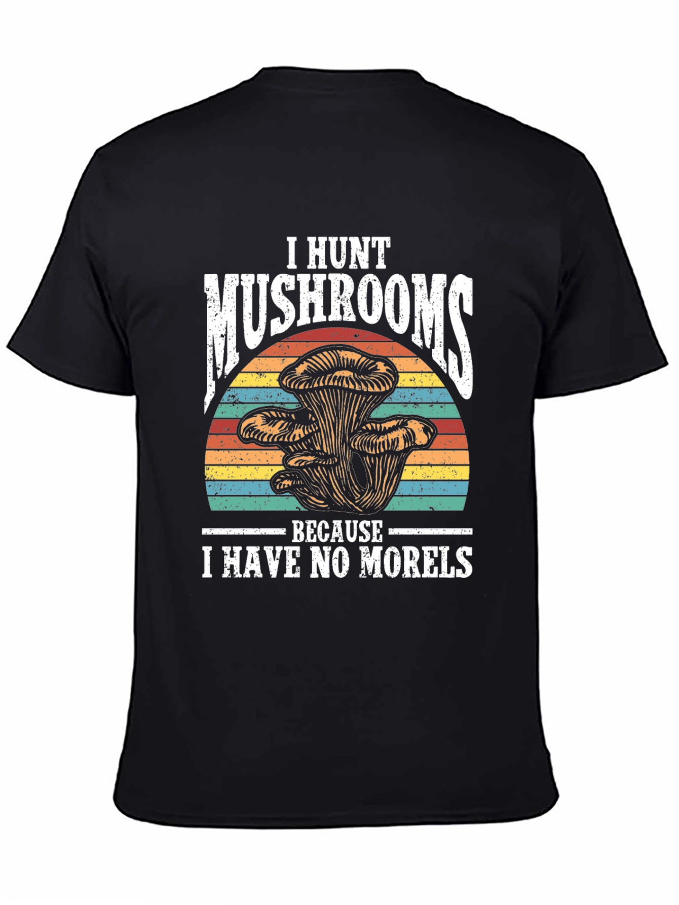Mushroom Hunter Novelty Graphic Tee
