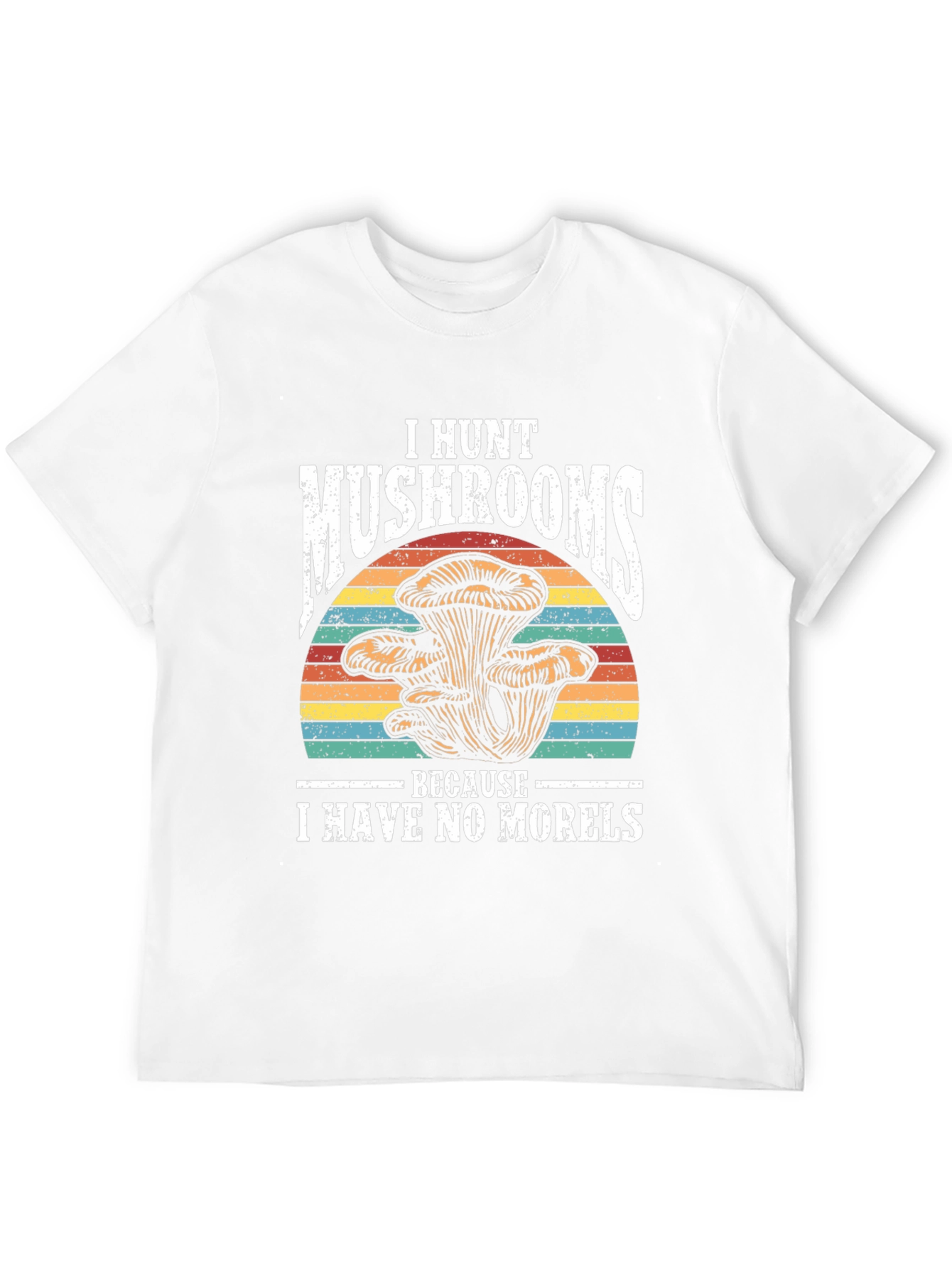 Mushroom Hunter Novelty Graphic Tee