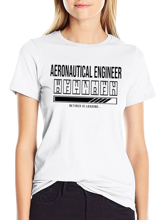 Aeronautical Engineer Retirement Loading T-Shirt