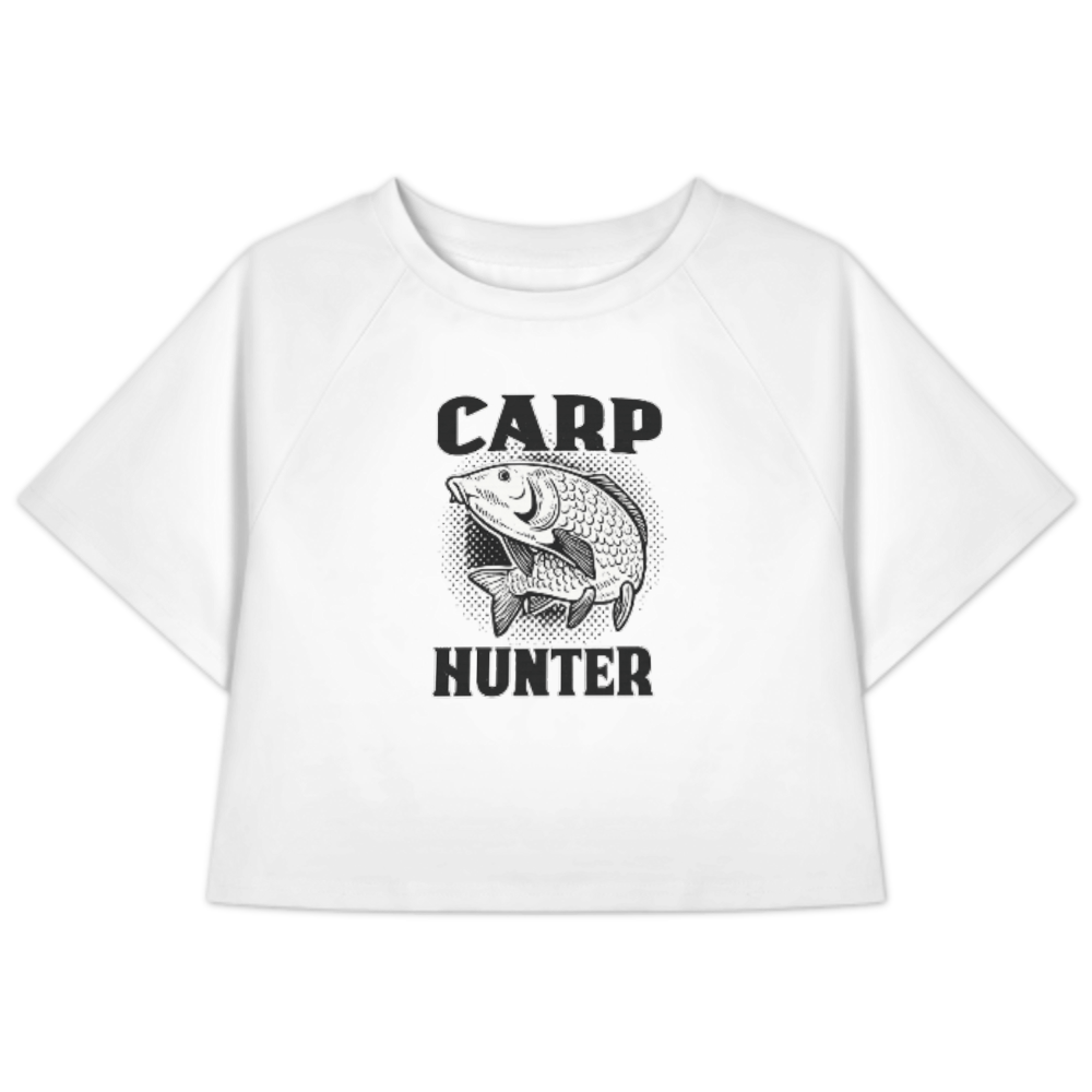 Carp Hunter Shirt – Vintage Fishing Graphic Tee for Anglers(z1126)