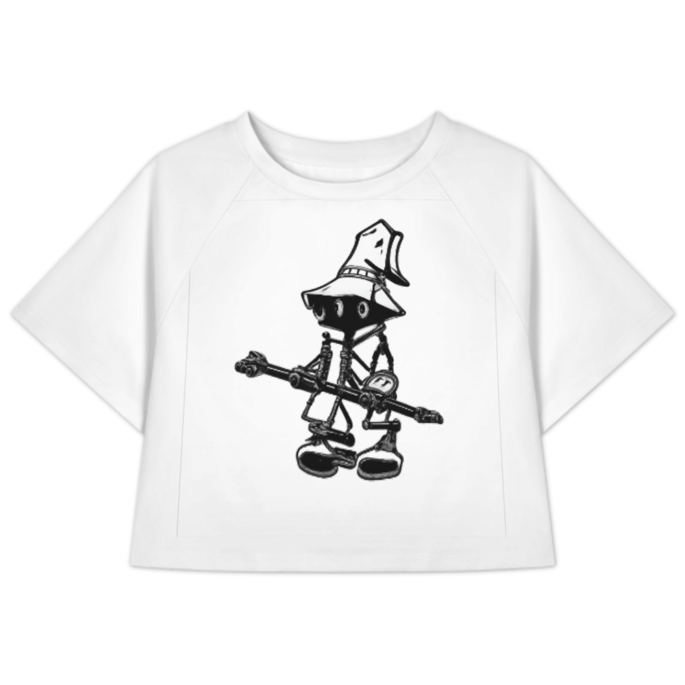 Cute Black Mage Wizard Shirt – Retro Fantasy RPG Graphic Tee(z1127)