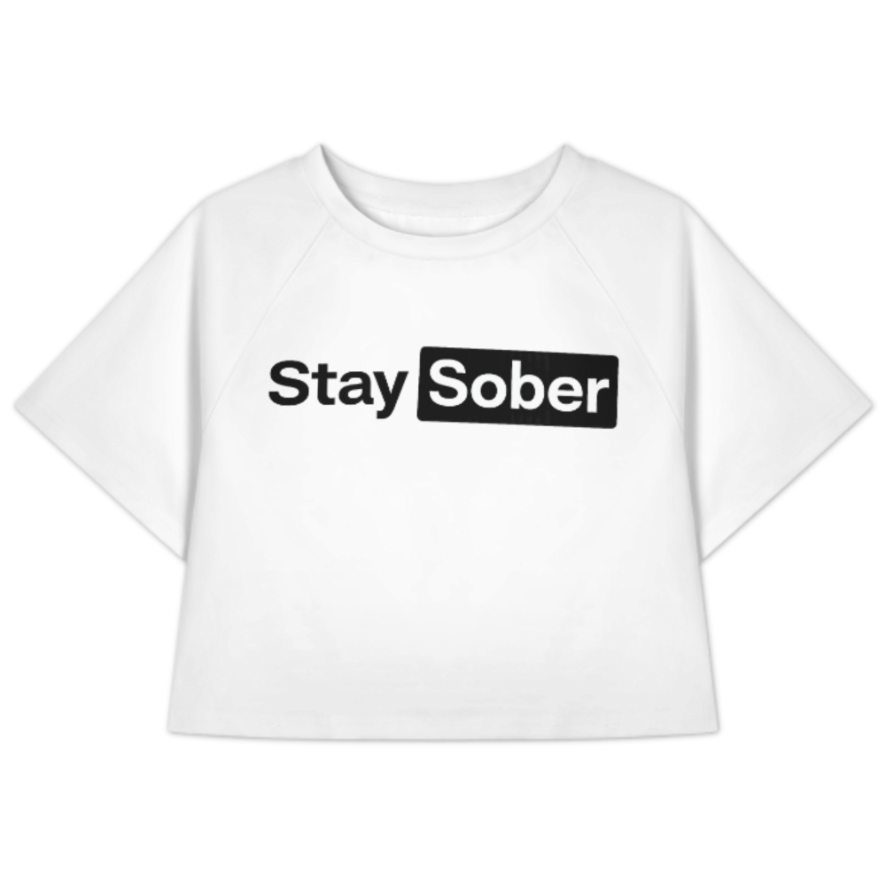 Stay Sober Shirt – Clean Living Recovery Motivation Graphic Tee(z1130)