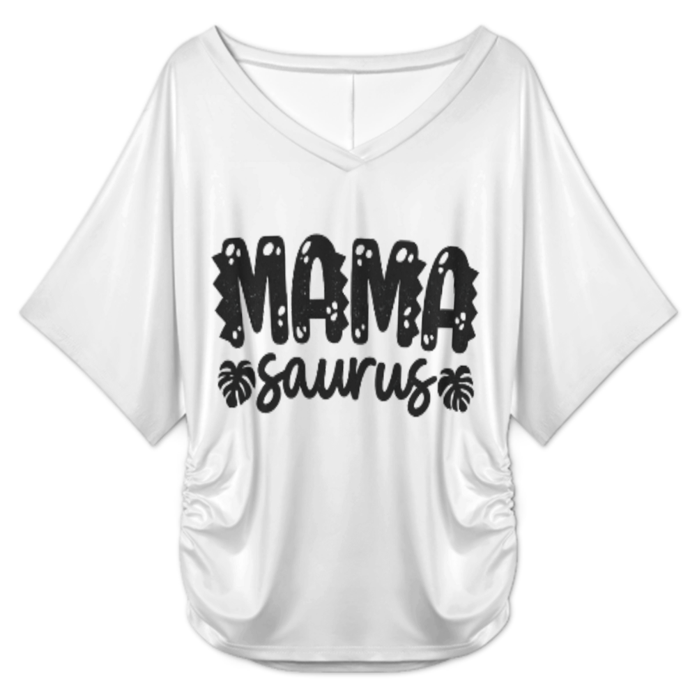 Mamasaurus – Fun Dinosaur Mom Graphic T-Shirt(z1090)