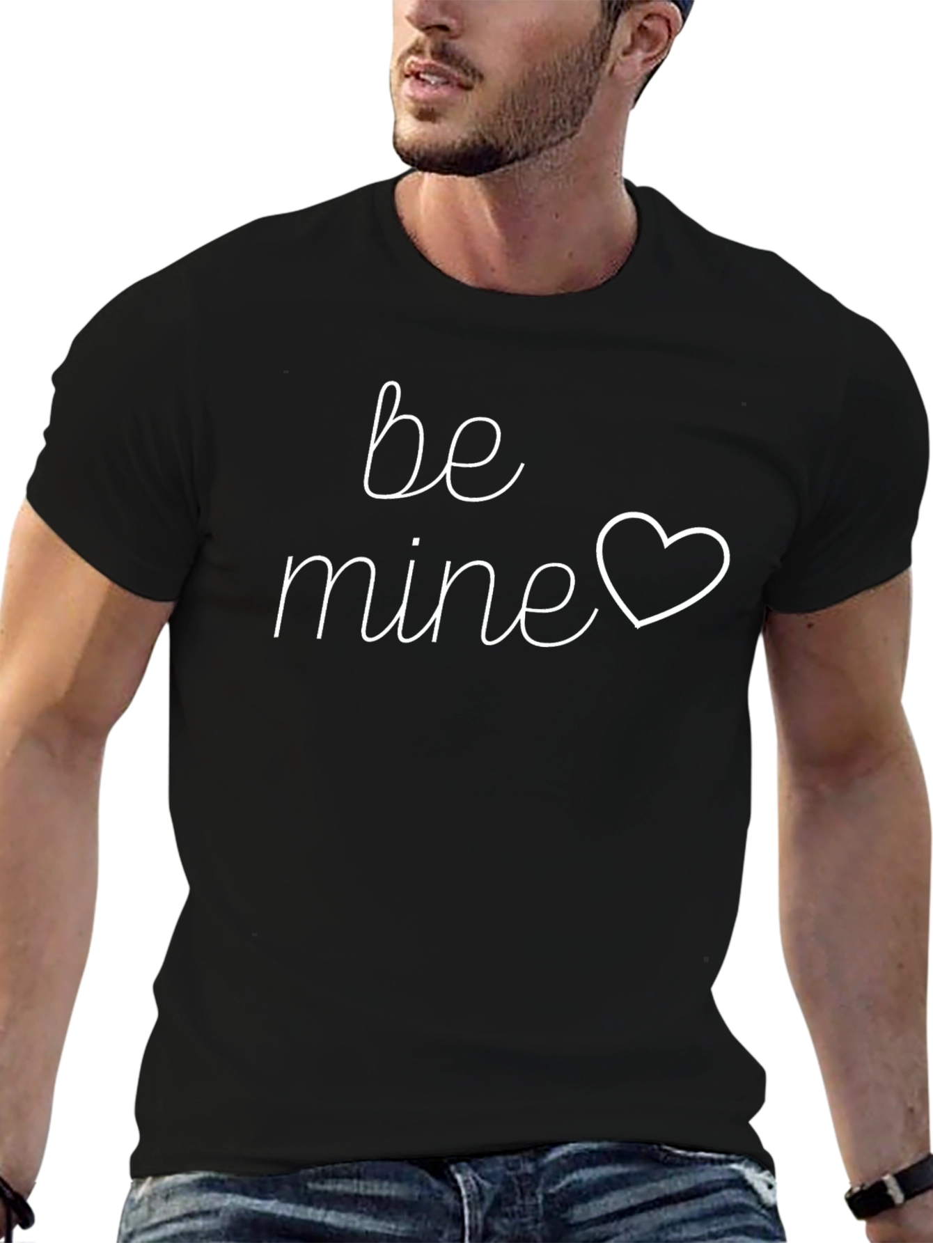 Be Mine Graphic Tee - Soft Cotton Blend