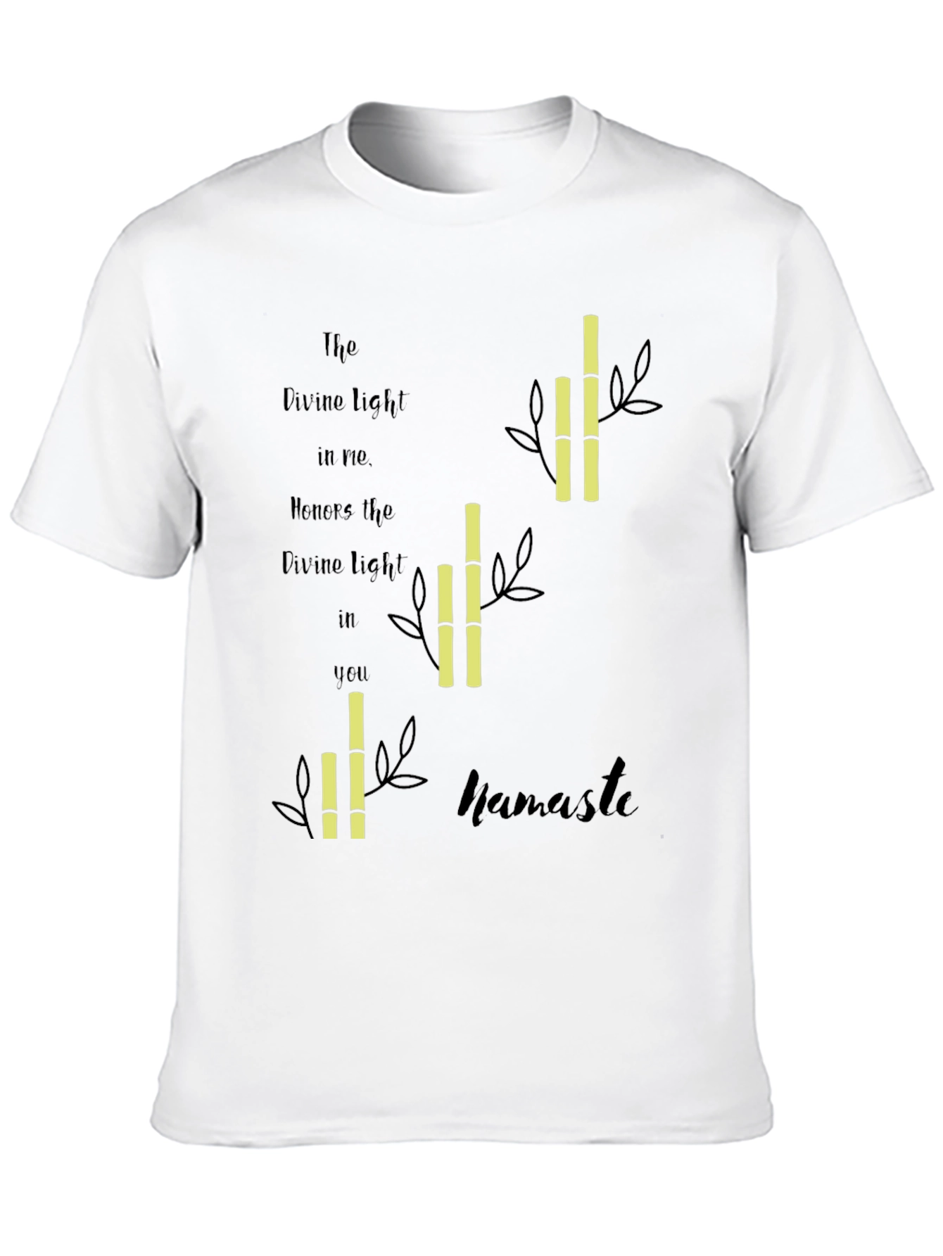 Namaste T-Shirt: The Divine Light in You