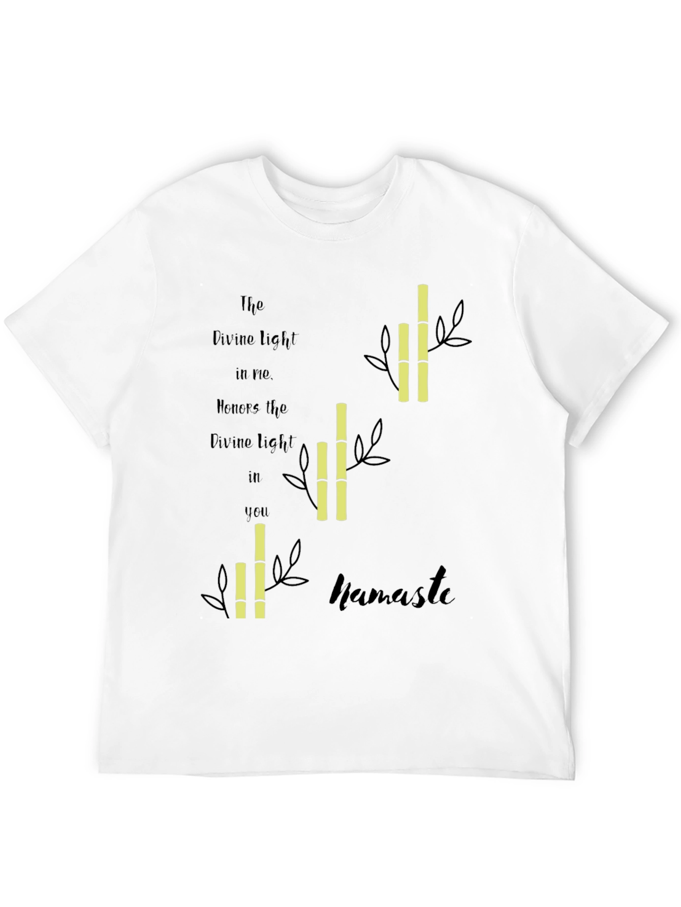 Namaste T-Shirt: The Divine Light in You