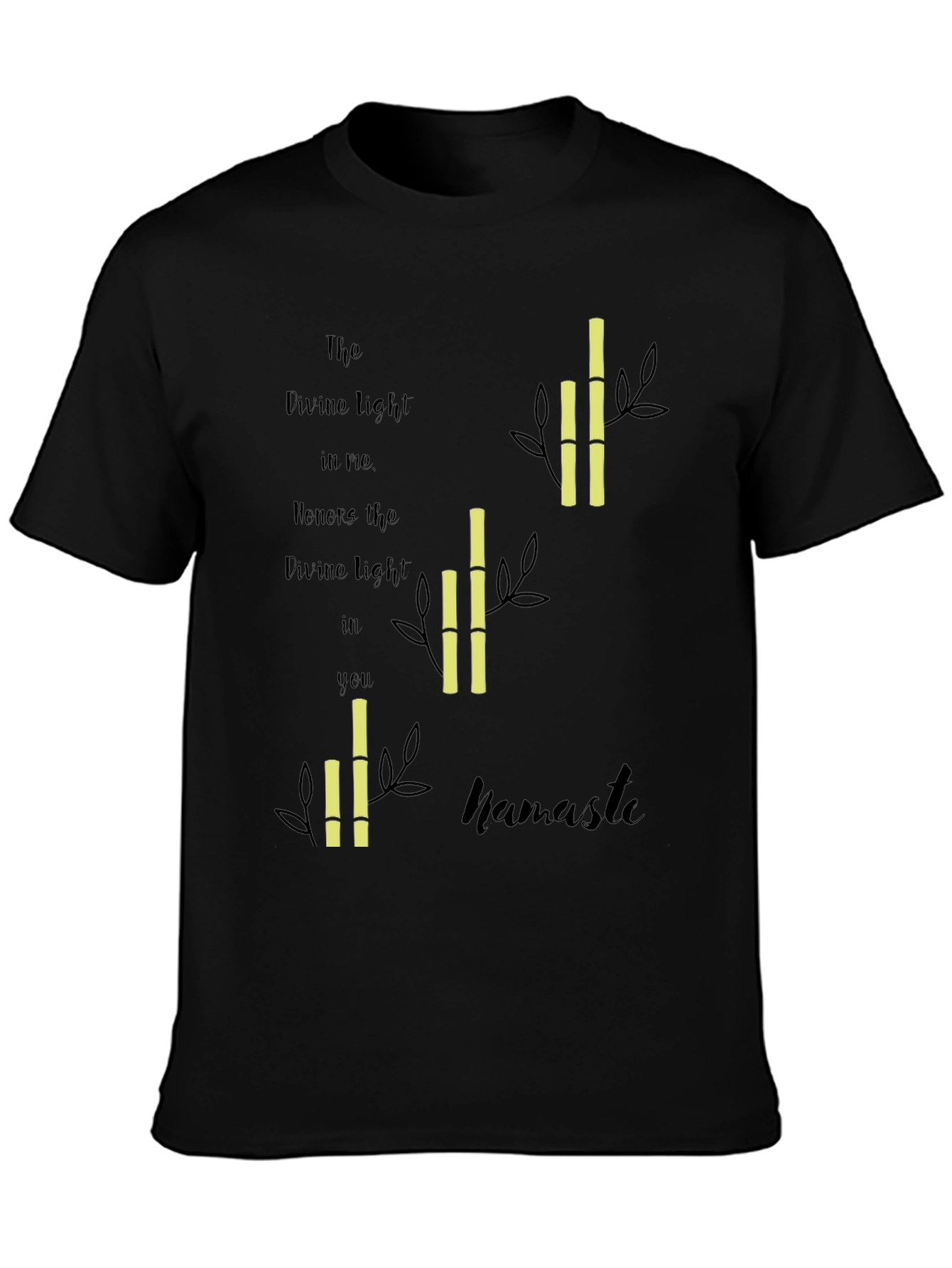 Namaste T-Shirt: The Divine Light in You