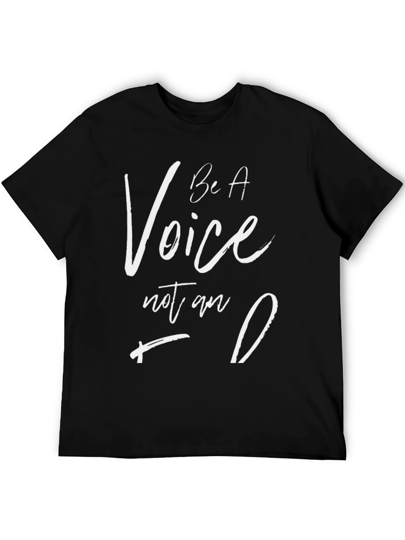 Be A Voice Tee - Inspirational Graphic Print