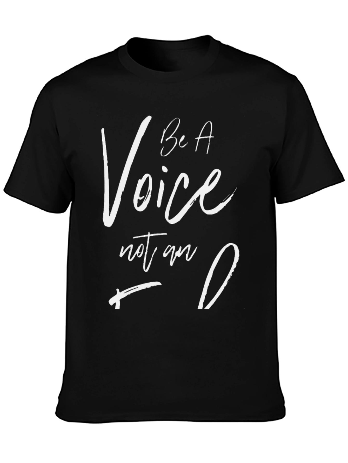 Be A Voice Tee - Inspirational Graphic Print