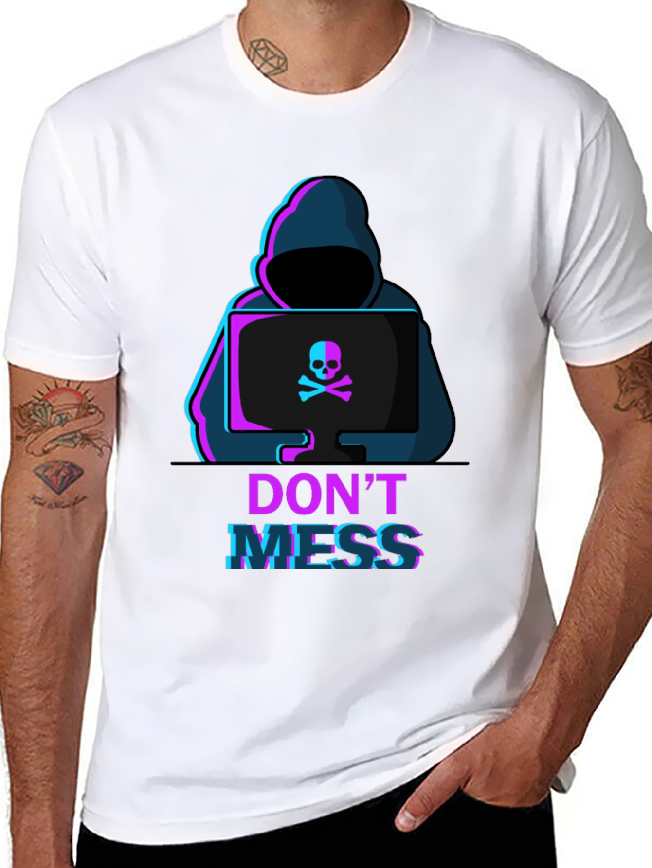 Dont Mess T-Shirt - Hacker Design Tee