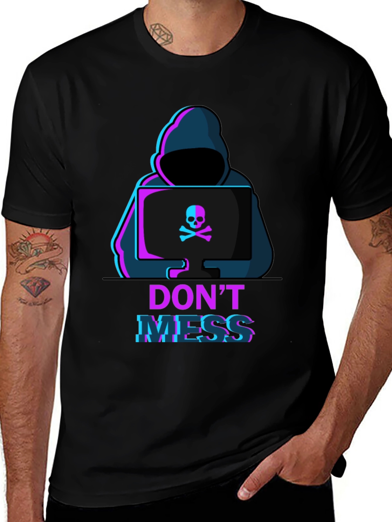Dont Mess T-Shirt - Hacker Design Tee