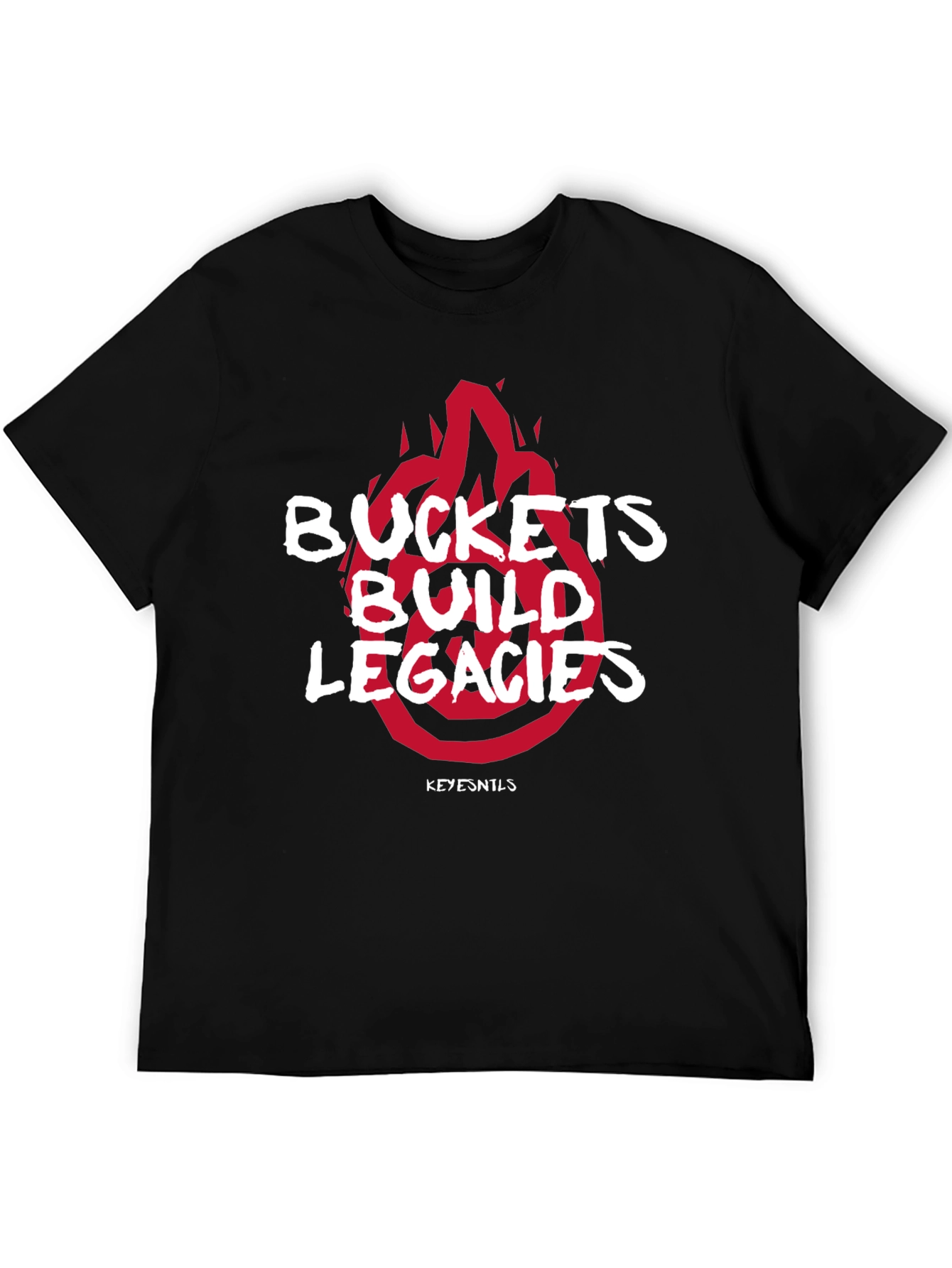Buckets Build Legacies Graphic Tee - Black