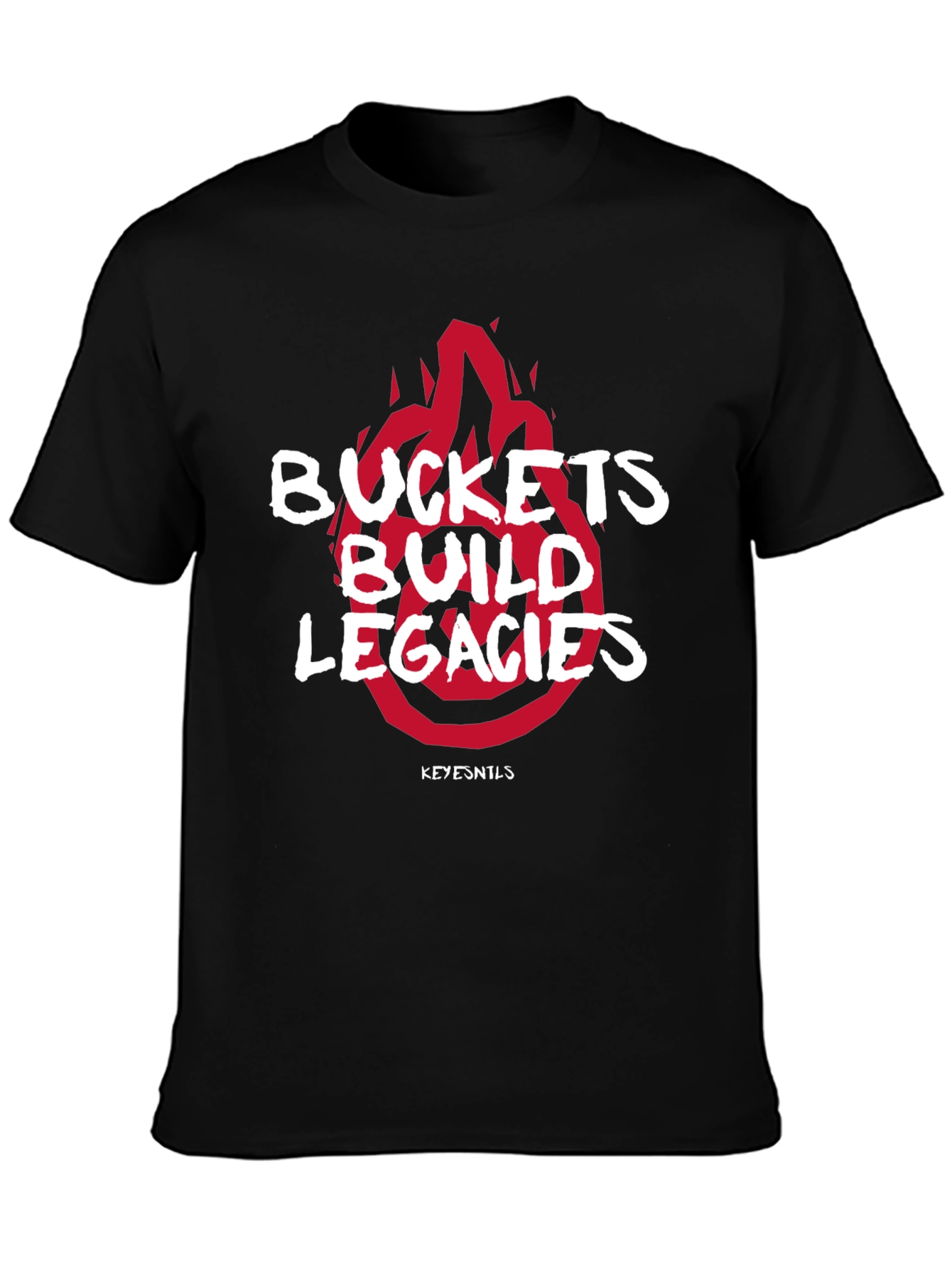 Buckets Build Legacies Graphic Tee - Black