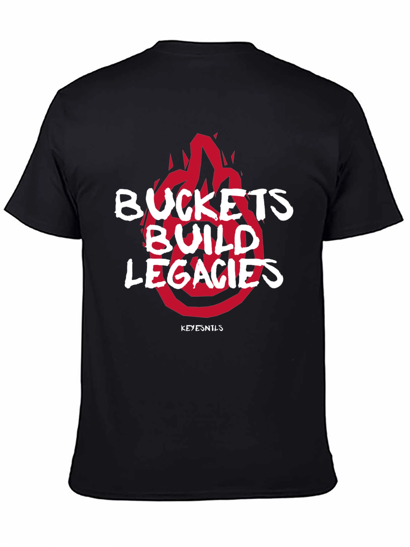 Buckets Build Legacies Graphic Tee - Black