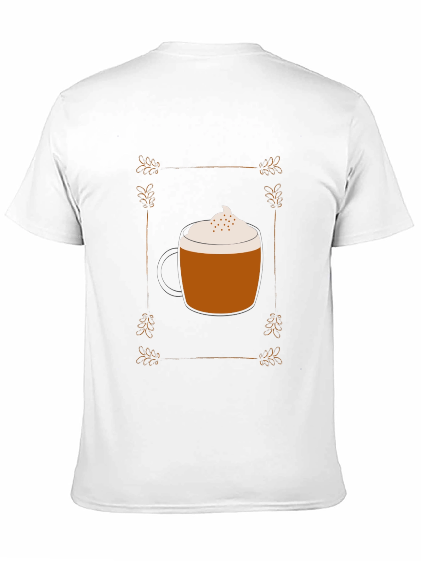Latte Art T-Shirt - Coffee Lover Tee