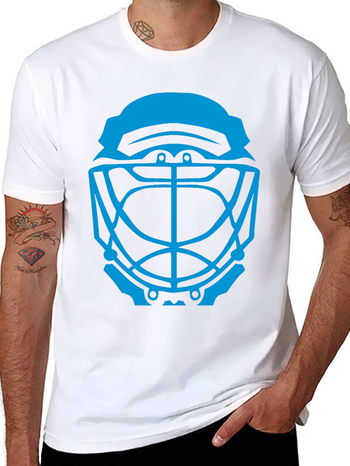 Hockey Goalie Mask T-Shirt - Graphic Tee