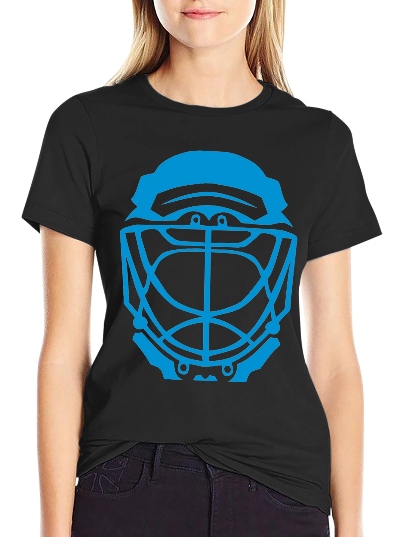 Hockey Goalie Mask T-Shirt - Graphic Tee