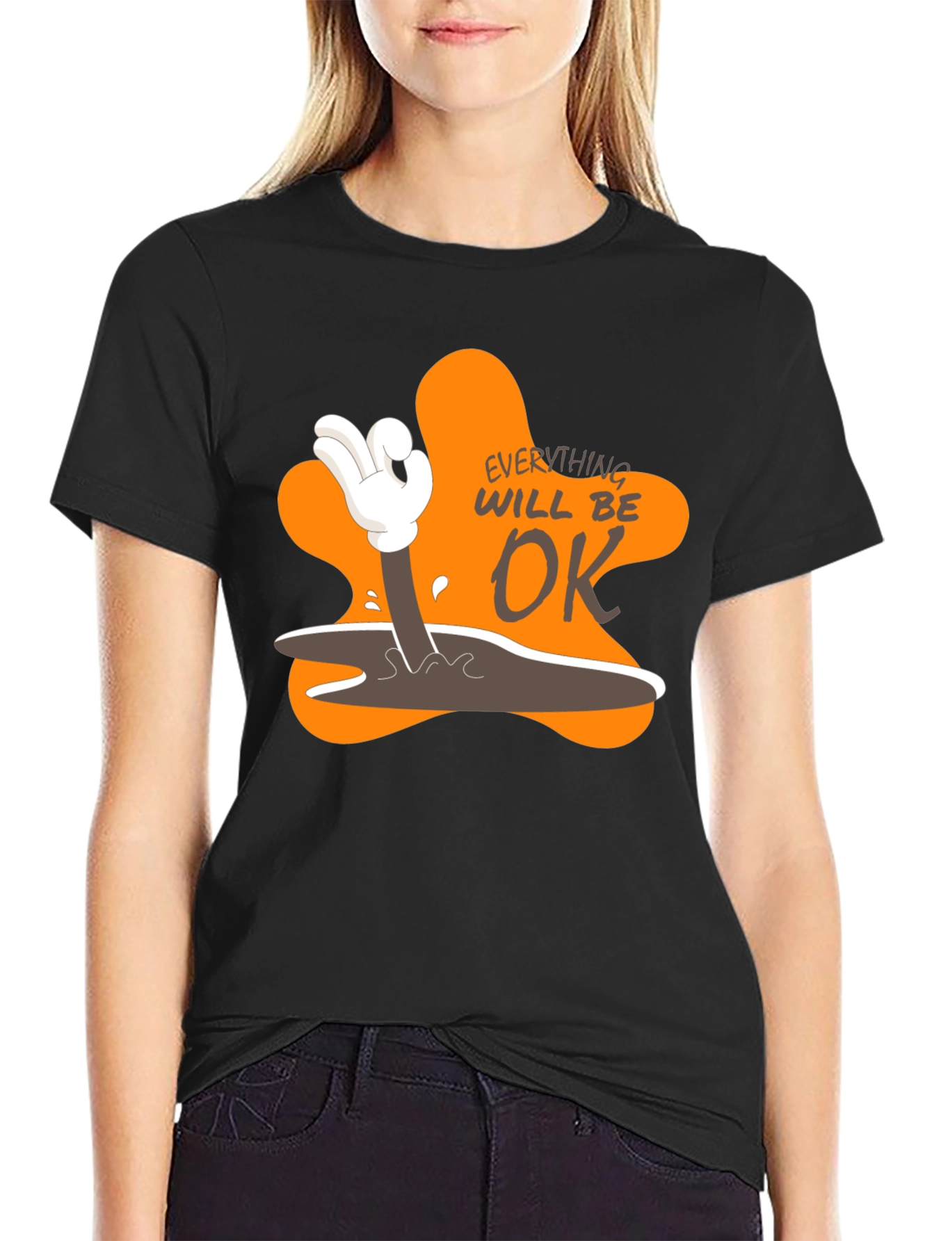 Everything Will Be OK Graphic Tee
