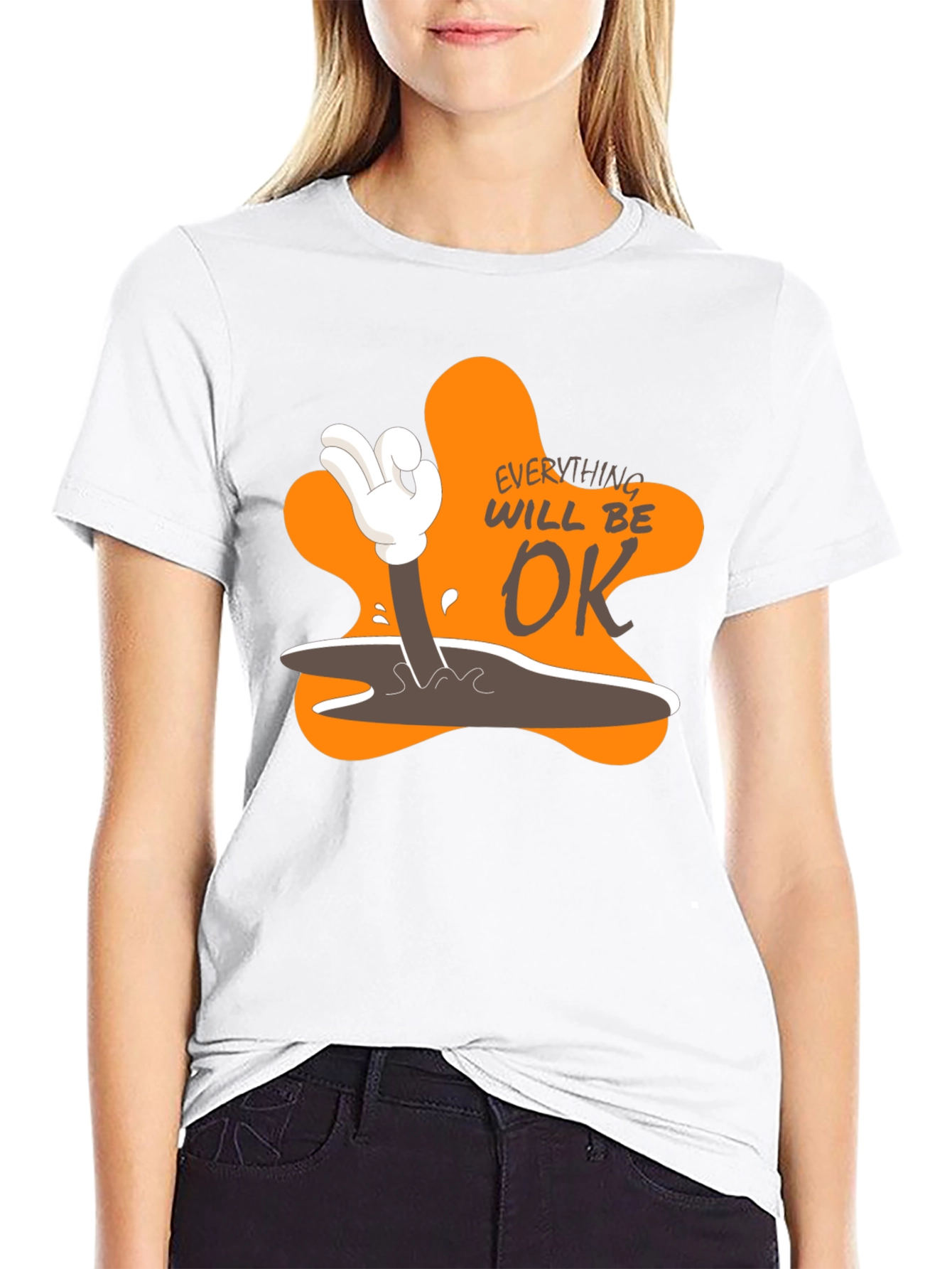 Everything Will Be OK Graphic Tee