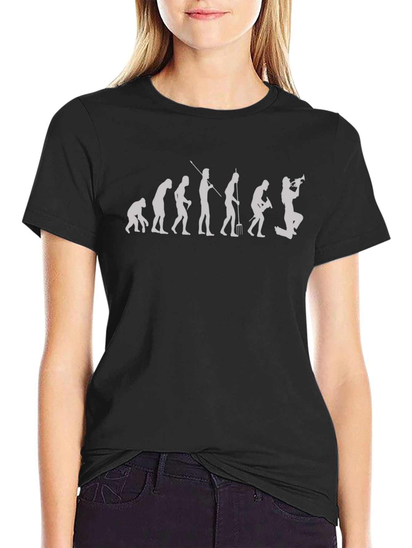 Evolution of Trombone Player T-Shirt
