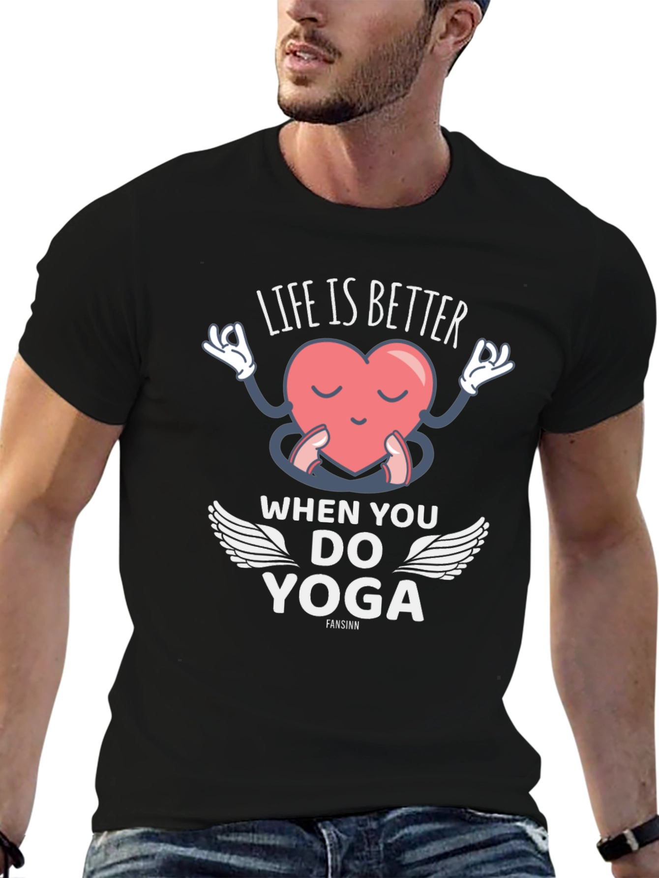 Life is Better Yoga T-Shirt