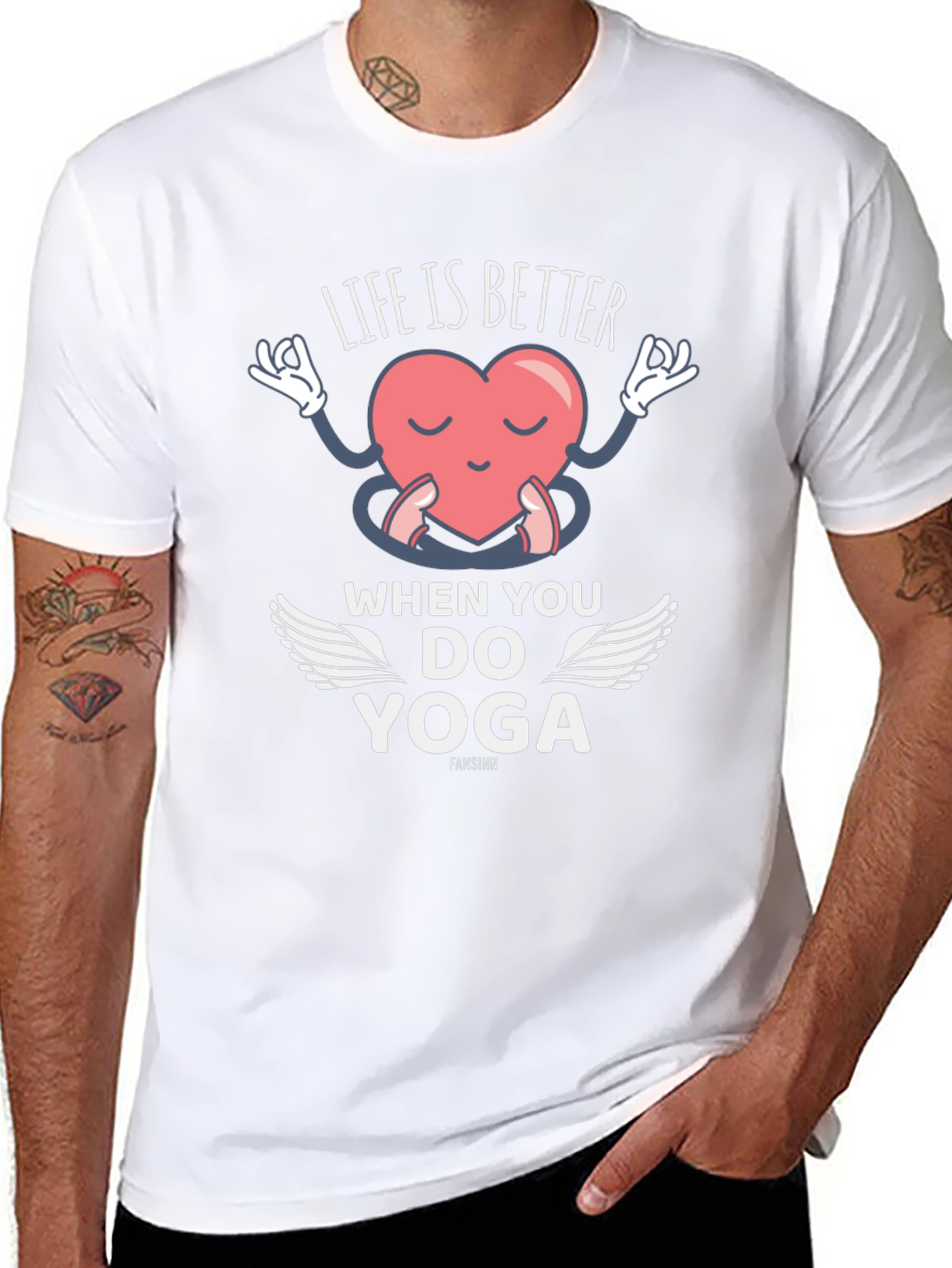 Life is Better Yoga T-Shirt