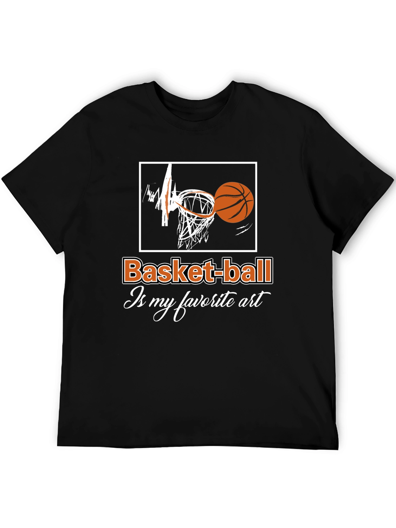 Basketball Is My Favorite Art T-Shirt