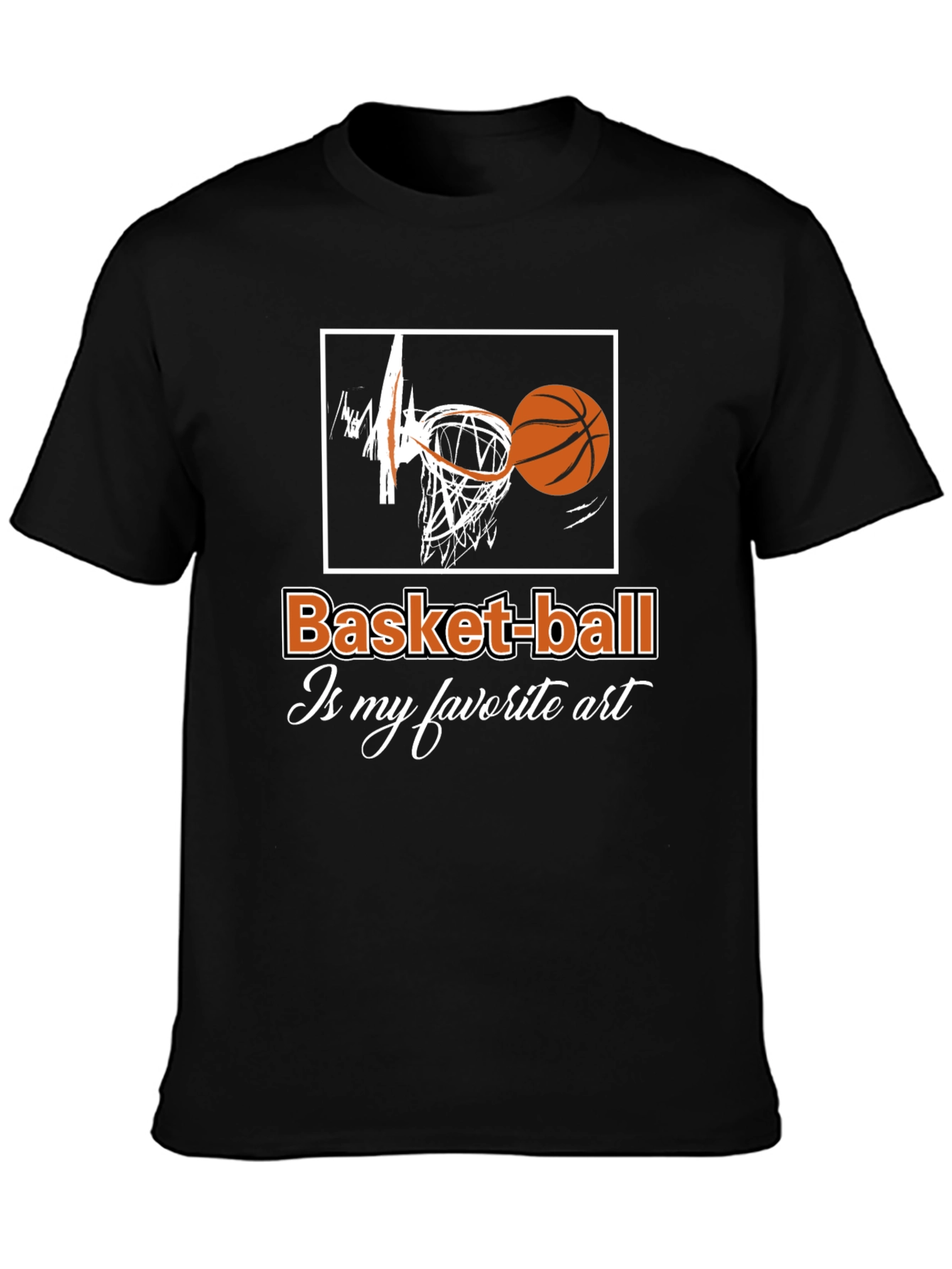Basketball Is My Favorite Art T-Shirt