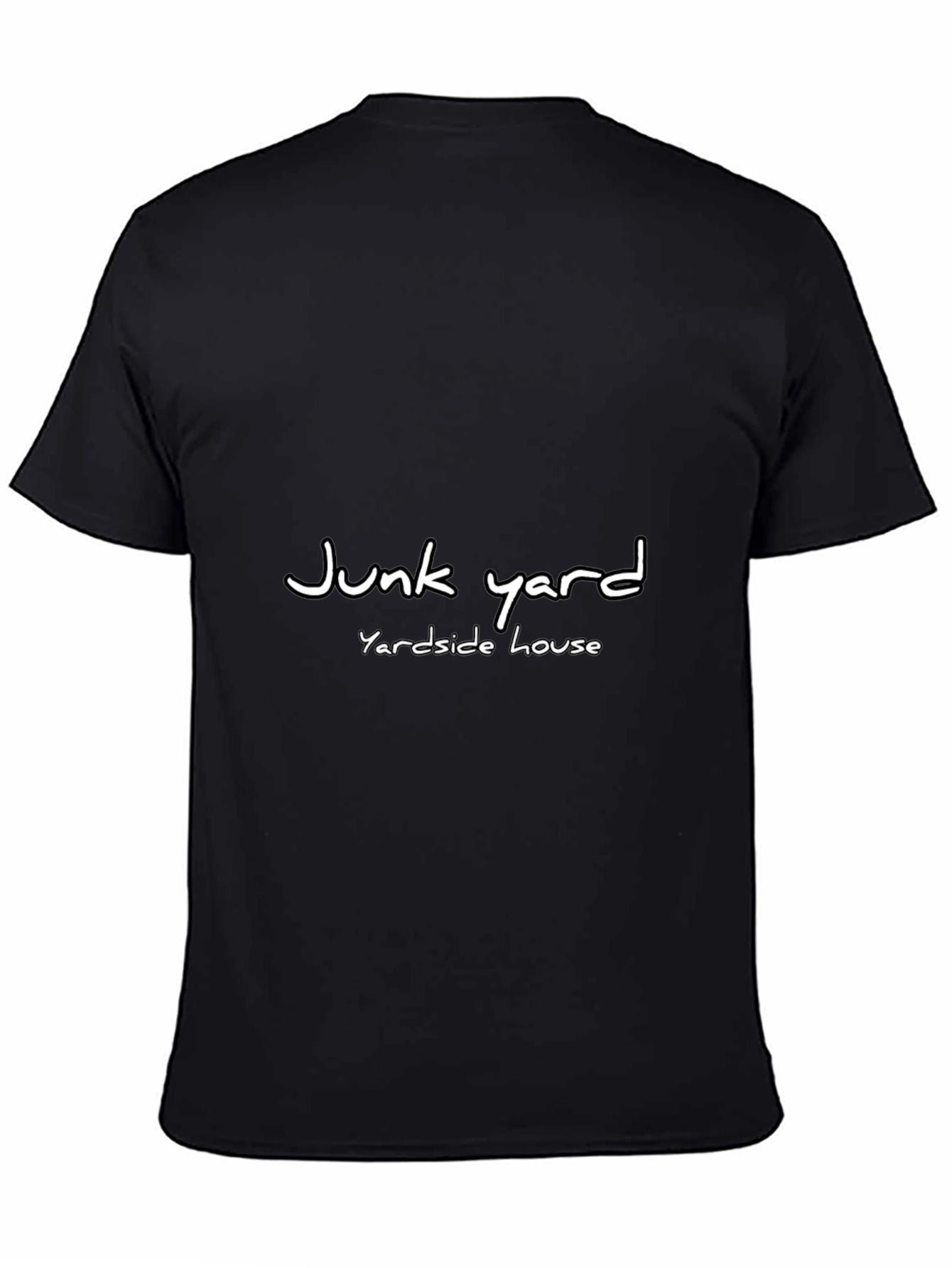 Junk Yard Black T-Shirt - YardSide House